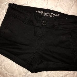 American Eagle Black Shorts